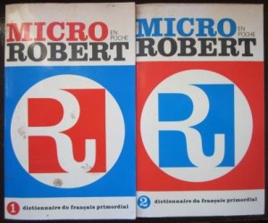 Micro Robert en poche dictionnaire du francais primordial