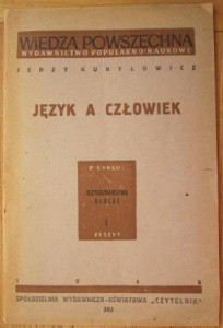 Język a człowiek, Jerzy Kuryłowicz