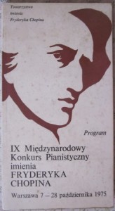 IX Międzynarodowy Konkurs Pianistyczny im. Fryderyka Chopina