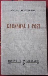 Karnawał i post, Marek Nowakowski