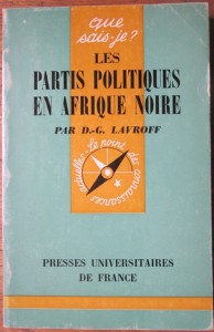 Partis politiques en Afrique noire, Dimitri-Georges Lavroff