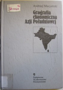 Geografia ekonomiczna Azji Południowej, Andrzej Maryański
