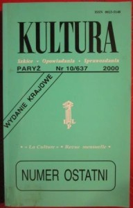 Kultura 10/637, 2000 ostatni numer