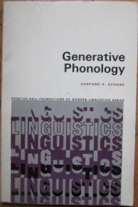 Generative Phonology, Sanford A. Schane