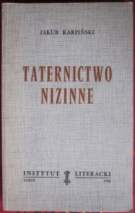 Taternictwo nizinne, Jakub Karpiński