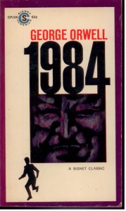 Nineteen eighty four, George Orwell