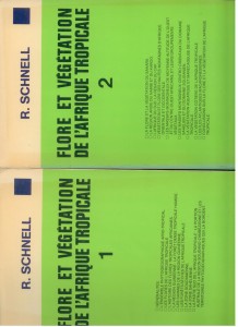 Flore et végétation de l'Afrique tropicale, Raymond Schnell