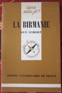 La Birmanie, Guy Lubeigt