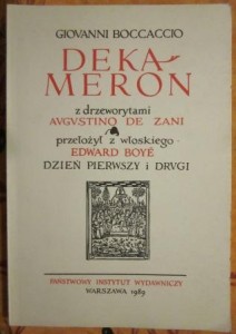 Dekameron, Giovanni Boccaccio