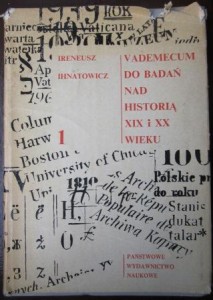 Vademecum do badań nad historią XIX i XX wieku, Ireneusz Ihnatowicz