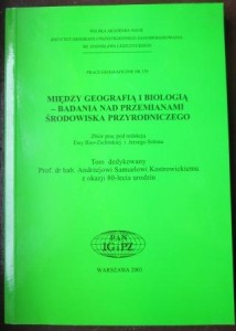 Między geografią i biologią. Badania nad przemianami środowiska przyrodniczego
